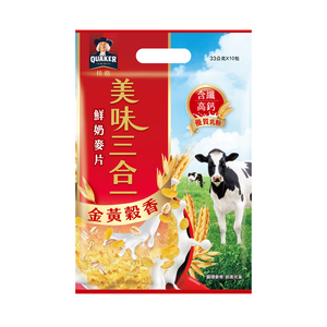 桂格金黃穀香美味三合一 33g X10