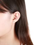 【Angel & Me】貓掌 貓肉球 剷屎官 Cat 一對 s925 純銀 耳環 耳夾 情人節 禮物, , large