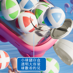 【啾愛你】鯨魚彈射球球槍-藍色 (內附標靶+掛勾+六顆球), , large