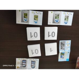 金德恩 GS MALL 台灣製造 一組45入 磁磚裝飾拼圖貼紙 10X10公分 款式隨機出貨 磁磚貼 裝飾貼 拼圖紙 磁磚裝飾