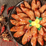 kawa Sichuan-style peppercorn chicken sausage, , large
