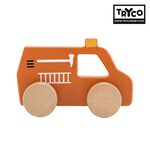 官方直營【Tryco】木質小車-消防車(同款任選購買2個以上出貨), , large