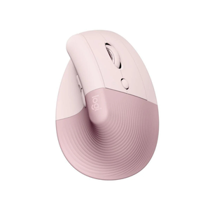 【 Logitech 羅技 】LIFT 玫瑰粉 人體工學 垂直滑鼠