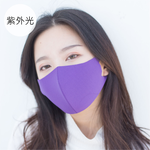 ｜7色｜3D抗UV抗菌透氣口罩5入組, , large