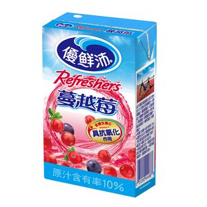 優鮮沛綜合果汁蔓越莓TP250ml