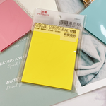 Transparent Memo Notes &ndash; Yellow, , large