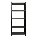 【Y HOUSE】90x35x210cm perforated plate five-layer rack perforated plate rack iron rack - black paint, , large