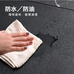 【Monster】 QQ Extra-Thick Oil-Resistant & Anti-Stain Kitchen Mat (80x50cm) – Oil Painting Blue, , large