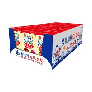義美無加糖元氣豆奶250mlx24