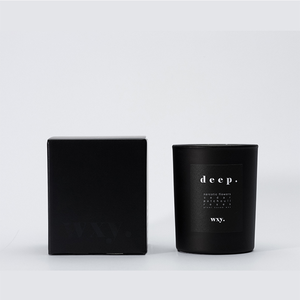 wxy BLACK- deep.Narcotic Flowers + Cedar