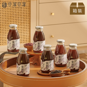 【谷溜谷溜】紫相思六入紫米紅豆無禮盒裝X3(295ml*18瓶)