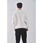 (L) 【范姜彥豐私服】nautica男裝落肩白色長袖上衣二手衣, , large