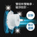 SUPAFINE 16” Dual Voltage DC Inverter Industrial Fan HFB-S0816, , large