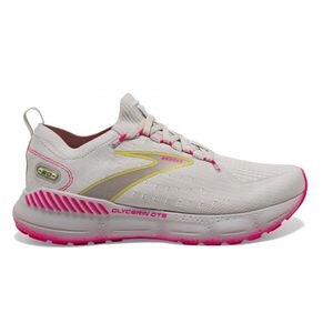 Brooks Glycerin Sf Gts 20 女 慢跑鞋 襪套式 氮氣中底 支撐 白 [1203711B067]