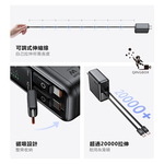 Mcdodo麥多多 LQ CH863 FreeGo Pro系列67W智能顯示雙拉伸縮線GaN快充充電器 美規, , large