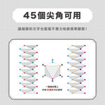【sun-star】多角形鋸齒橡皮擦  擦布 擦子 塑膠擦 修正 細節擦(日本進口)*黑, , large