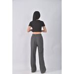 (M) unicorn fair高腰質感羊毛灰色長褲二手衣, , large