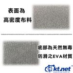 KTnet KT102 折疊型光學滑鼠墊 黑色 可水洗 重複使用 防滑鼠墊 便攜型筆電滑鼠墊, , large