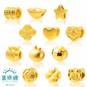 【童樂繪金飾】parents-kids line 童心弦親子紅繩手鍊系列 12款任選約重0.03錢±0.02 (彌月金飾 彌月禮)