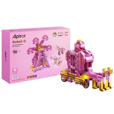 【龍品文創】Apitor 樂學積木 APR032 Robot G 不附電池