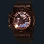 CASIO 卡西歐 G-SHOCK ITZY留真配戴款 粉紅金優雅手錶 女錶 GM-S110PG-4A, , large