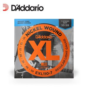 Daddario EXL110-7 七弦電吉他弦 10-59 【敦煌樂器】