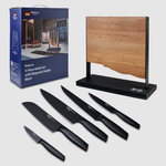 Buderus Original Eco Series Magnetic Kitchen Knife Set (6-piece) - Square Block Version, , large