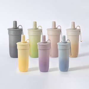 Soft Matte Tumbler With Straw 800ML