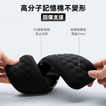 【上手家居】滑鼠墊護腕-黑色15cm(滑鼠手托/記憶棉滑鼠墊), , large