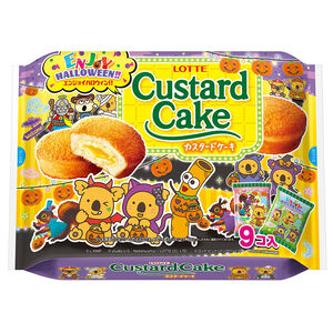 LOTTE Halloween custard cake party pack