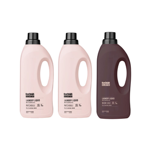 [唯有機]低敏植萃濃縮洗衣精900mL 三件組(木質調x2+森林調x1)