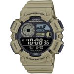 CASIO 卡西歐 釣魚模式 月相數位手錶-土黃 WS-1500H-5BV, , large