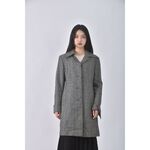 (S) g2000質感羊毛灰色外套二手衣, , large