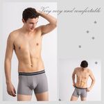 【現貨】MIT台灣製 天絲健康機能男內著 平口褲 PL6806, , large