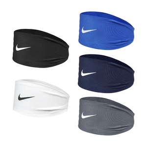 NIKE FURY CLASSIC 寬版頭帶 運動頭帶 止汗髮帶 吸汗 乾爽 舒適 透氣 彈性 止滑 黑 白 藍 深藍 灰