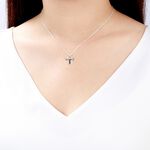 【Angel & Me】Uterus S925 Sterling Silver Organ Necklace Feminine Power Mother Day, , large