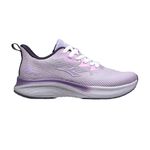 DIADORA迪亞多那 輕量專業慢跑鞋 女運動鞋 女鞋 透氣 輕盈 彈性 吸震 回彈 足弓支撐 耐磨 止滑 灰黑 紫, , large