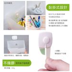 GS MALL 台灣製造 黏掛型文具收納盒 文具盒 小物盒 筆盒 筆筒 文具收納 黏掛盒 壁掛盒 收納盒 鉛筆盒, , large