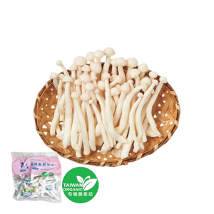 有機雪白菇(切)100g/包