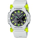 CASIO 卡西歐 G-SHOCK 潮流運動 極簡纖薄小巧雙顯手錶 GA-2300MW-8A, , large