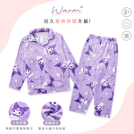 三麗鷗 酷洛米珊瑚絨睡衣【旺達棉品】 KU-NB01, , large