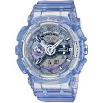 CASIO 卡西歐 G-SHOCK 未來系列 半透明女錶手錶 GMA-S110VW-6A, , large