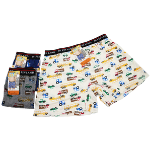海洋鯊魚男中童平口褲-83488/巴士汽車男中童平口褲-83482-3件入-4XL