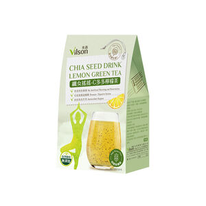 Chia Seed Drink Lemon Green Tea