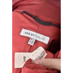 (M) see by chloe圓領紅色外套二手衣, , large