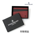 [LOGINHEART]免取卡正面感應卡夾 氣勢紅黑 可客製 悠遊卡/信用卡/各類卡片 直接感應不受其他卡片干擾, , large