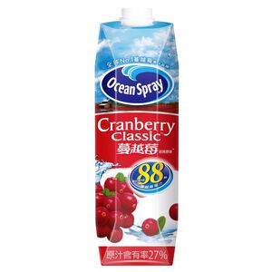 OceanSpray Refreshers Blueberry Juice 1L