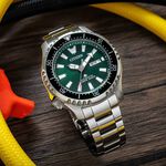 CITIZEN 星辰 PROMASTER 亞洲限定 鋼鐵河豚EX Plus 潛水機械錶 NY0131-81X, , large