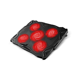 ekit K11 Red Light Five-Fan Cool Laptop Cooling Pad[E-KIT Technology lnc.]