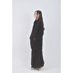 (XL) agnes b長版大衣黑色外套二手衣, , large